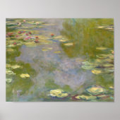 Impressionistische elegantie: Claude Monet Waterle Poster (Voorkant)