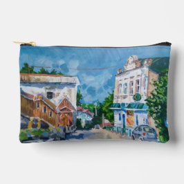 Impressionistische Europese Stadsgezicht Kleine Co Etui