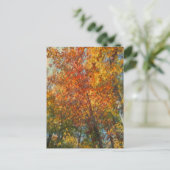 impressionistische herfst briefkaart (Staand voorkant)