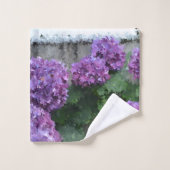 Impressionistische Hortensia Bad Handdoek (Wasdoekje)