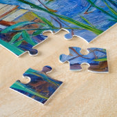 Impressionistische houten steiger bij Ferch aan de Legpuzzel (Zijkant)