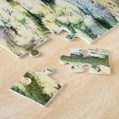 Impressionistische huizen van het parlement legpuzzel (Zijkant)