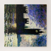 Impressionistische huizen van het parlement legpuzzel (Horizontaal)