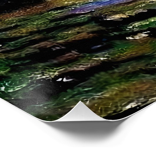 Impressionistische huizen van het parlement perfect poster (Hoek)