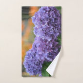 Impressionistische hydrangea bad handdoek (Handdoek)