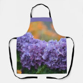 Impressionistische hydrangea schort (Voorkant)