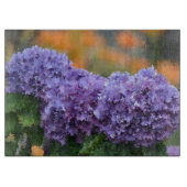 Impressionistische Hydrangea snijplank (Voorkant)