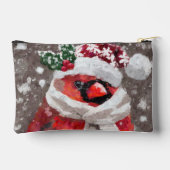 Impressionistische Kardinaal Vogelsjaal & Pet in S Etui (Achterkant)