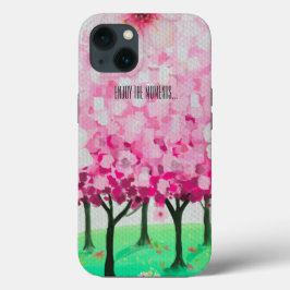 Impressionistische kersenbloesems Case-Mate iPhone case