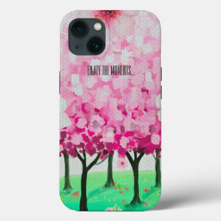 Impressionistische kersenbloesems Case-Mate iPhone case