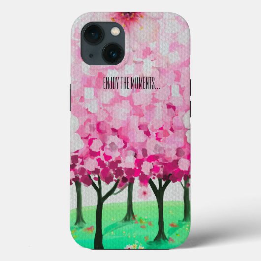Impressionistische kersenbloesems Case-Mate iPhone case (Achterkant)