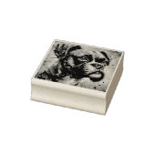 Impressionistische Kleurrijke Pop Art Boxer Dog Pa Rubberstempel (Stempel)