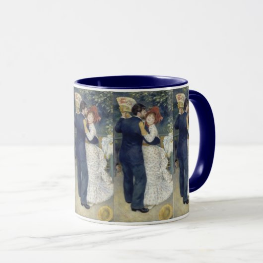 Impressionistische Kunst, Landdansing door Renoir Mok (Voorkant rechts)