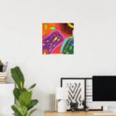 Impressionistische kunst poster (Thuiskantoor)
