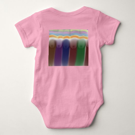 Impressionistische Kunst Romper (Achterkant)