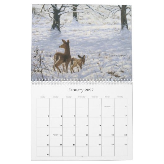 Impressionistische Kunst van John Pompeo Calendar Kalender (Jan 2027)