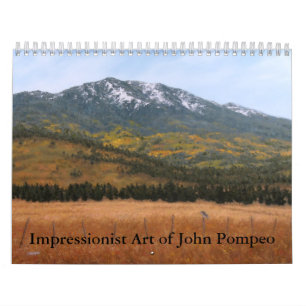 Impressionistische Kunst van John Pompeo Calendar Kalender