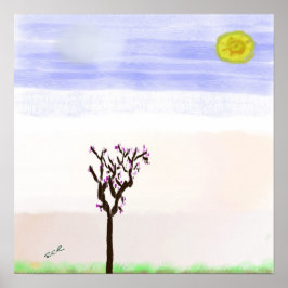 Impressionistische Kunstposter Poster
