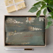 Impressionistische madeliefjesveld Art Decoupage Tissuepapier (Geschenk)
