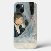 Impressionistische moeder kijkt naar kinderslaap Case-Mate iPhone case (Achterkant)