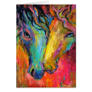 Impressionistische paardenkunst