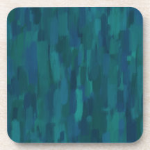 Impressionistische penseelstreken, marineblauw, tu