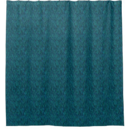 Impressionistische penseelstreken, marineblauw, tu douchegordijn
