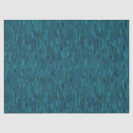 Impressionistische penseelstreken, marineblauw, tu tissuepapier