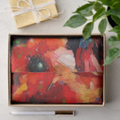 Impressionistische Pig Poppy Flowers Decoupage Tissuepapier (Geschenk)