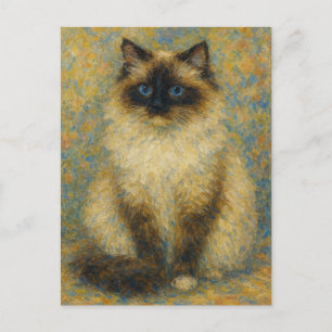 Impressionistische Ragdoll Briefkaart