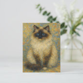 Impressionistische Ragdoll Briefkaart (Staand voorkant)
