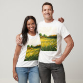 impressionistische rustige weide t-shirt (Unisex)