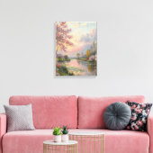 impressionistische schilderkunst canvas print (Insitu (Woonkamer))
