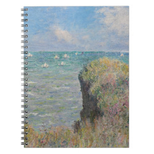 Impressionistische Seaside Cliff Spiral Notitieboe Notitieboek