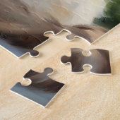 Impressionistische sereniteit De Ragdoll Legpuzzel (Zijkant)