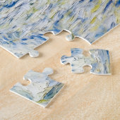 Impressionistische stormachtige Oostzee bij het We Legpuzzel (Zijkant)