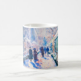 Impressionistische Tuinkunst Mok Winterpad Scene
