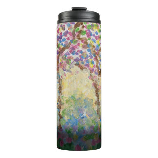 Impressionistische tumbler thermosbeker