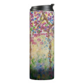 Impressionistische tumbler thermosbeker (Gedraaid links)