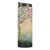 Impressionistische tumbler thermosbeker (Geroteerd rechts)