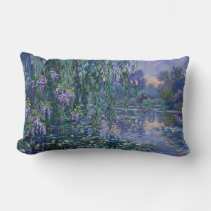 Impressionistische Waterlelies en Treurwilg Kussen
