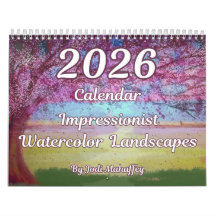 Impressionistische Waterverf Landschappen 2026