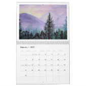 Impressionistische Waterverf Landschappen 2026 Kalender (Feb 2027)