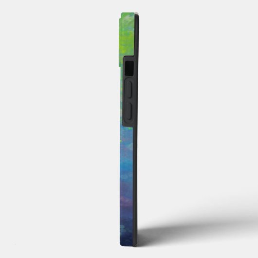 Impressionistische waterverf lievelvijver Case-Mate iPhone case (Achterkant / Links)