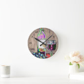 Impressionistische Wijn- en Graanklok Ronde Klok (Huis)