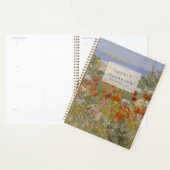 Impressionistische Wilde Bloemenweide Kunst Planne Planner (Display)