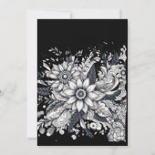 Impressionistische zonnebloemen artistieke express kaart (Achterkant)