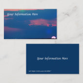 Impressionistische Zonnetijd van de Visitekaartjes (Voorkant / Achterkant)