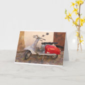 Impressitaly Lambretta Scooter Kaart (Gele Bloem)