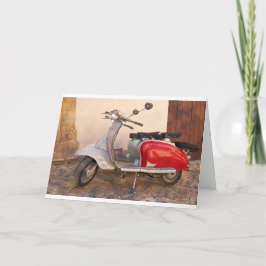 Impressitaly Lambretta Scooter Kaart (Voorkant)